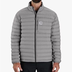 Carthartt LWD Mens Relaxed Fit Insulated Jacket Asphalt Grey NWT Sz 2XL